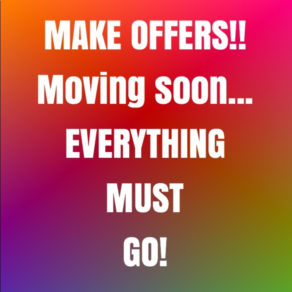 Closet clear out!